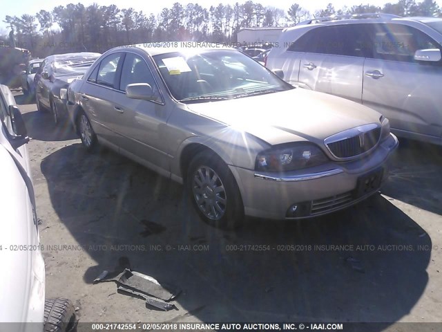 1LNHM86S94Y686041 - 2004 LINCOLN LS 金色 照片 1