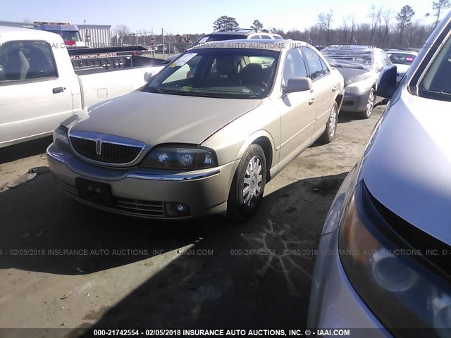 1LNHM86S94Y686041 - 2004 LINCOLN LS 金色 照片 2