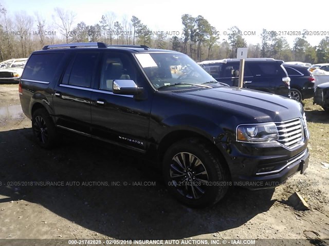 5LMJJ3HT0GEL12004 - 2016 LINCOLN NAVIGATOR L/SELECT 黑色 照片 1