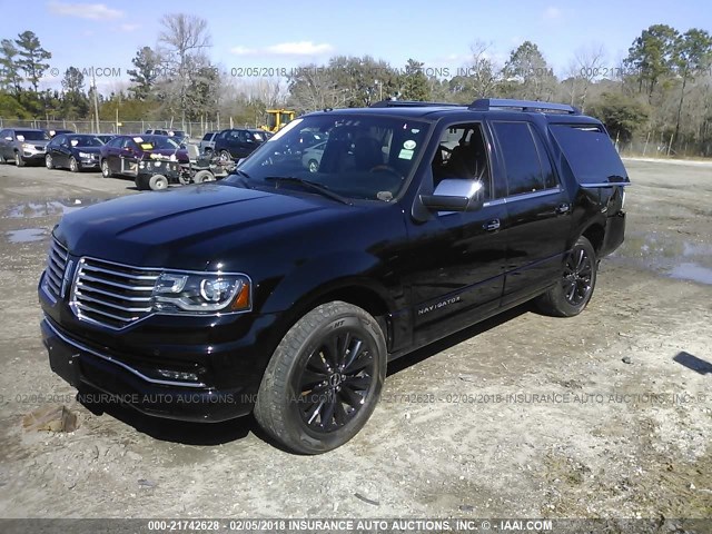 5LMJJ3HT0GEL12004 - 2016 LINCOLN NAVIGATOR L/SELECT 黑色 照片 2