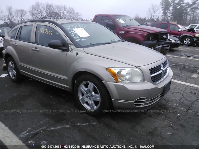 1B3HB48A69D231865 - 2009 DODGE CALIBER SXT GOLD photo 1