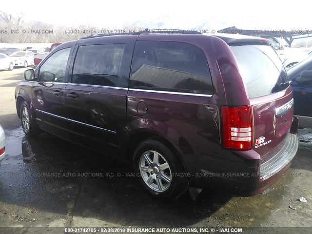 2A8HR54129R665308 - 2009 CHRYSLER TOWN & COUNTRY TOURING RED photo 3