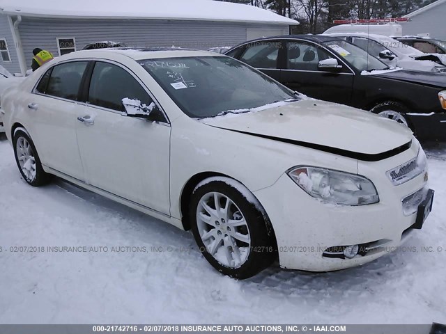 1G1ZE5E18BF276927 - 2011 CHEVROLET MALIBU LTZ 白色 照片 1