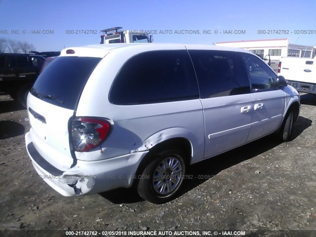 2A4GP44R57R245185 - 2007 CHRYSLER TOWN & COUNTRY LX WHITE photo 4