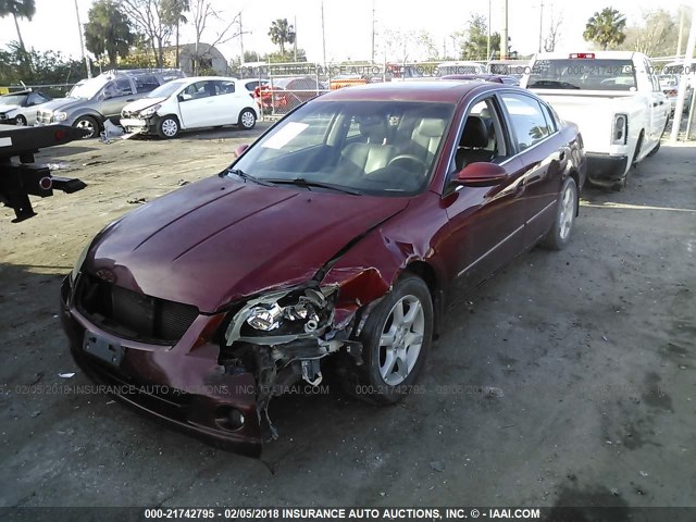 1N4BL11EX5C273331 - 2005 NISSAN ALTIMA SE/SL/SE-R RED photo 2