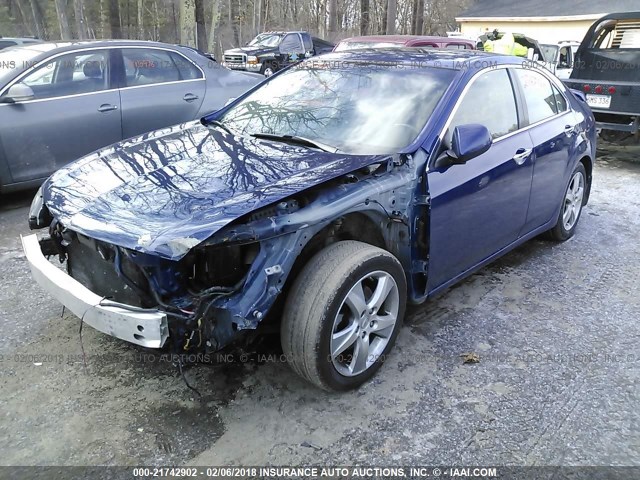 JH4CU2F65CC013482 - 2012 ACURA TSX TECH BLUE photo 2