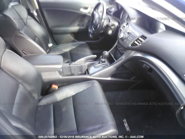 JH4CU2F65CC013482 - 2012 ACURA TSX TECH BLUE photo 5