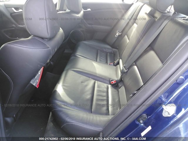 JH4CU2F65CC013482 - 2012 ACURA TSX TECH BLUE photo 8