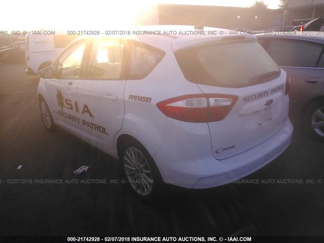 1FADP5AU2FL120309 - 2015 FORD C-MAX SE WHITE photo 3