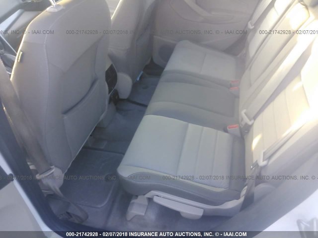 1FADP5AU2FL120309 - 2015 FORD C-MAX SE WHITE photo 8