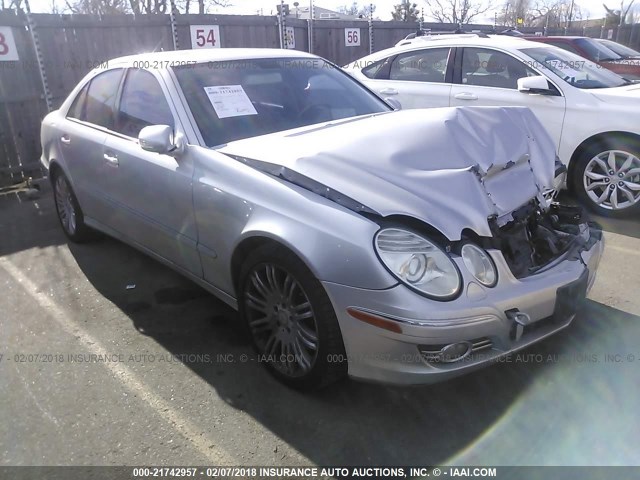 WDBUF87X28B212933 - 2008 MERCEDES-BENZ E 350 4MATIC SILVER photo 1