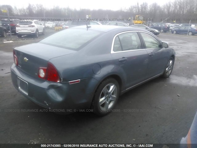 1G1ZH57B594246643 - 2009 CHEVROLET MALIBU 1LT 银色 照片 4