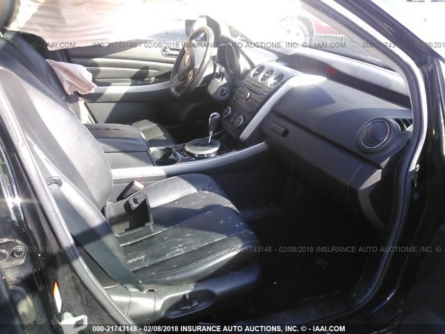 JM3ER4D31B0362873 - 2011 MAZDA CX-7 BLACK photo 5