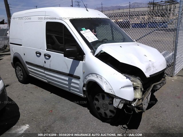 NM0LS7CN1AT026501 - 2010 FORD TRANSIT CONNECT XL WHITE photo 1