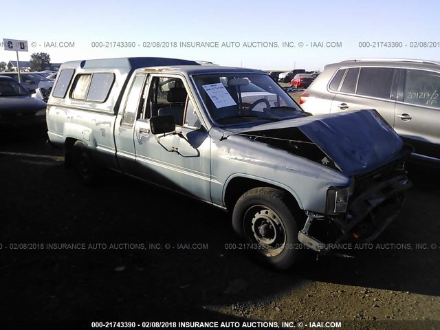 JT4RN56D0E0006825 - 1984 TOYOTA PICKUP XTRACAB RN56 DLX BLUE photo 1