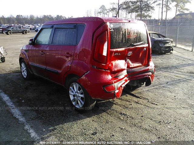 KNDJT2A62C7433468 - 2012 KIA SOUL +/!/SPORT RED photo 6