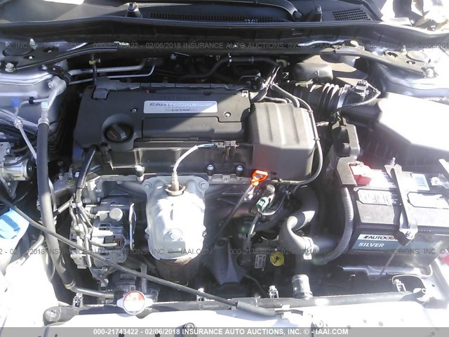 1HGCR2F5XFA061894 - 2015 HONDA ACCORD SPORT 银色 照片 10