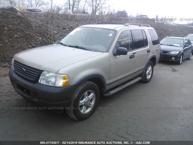 1FMZU72E84UB46640 - 2004 FORD EXPLORER XLS/XLS SPORT BEIGE photo 2