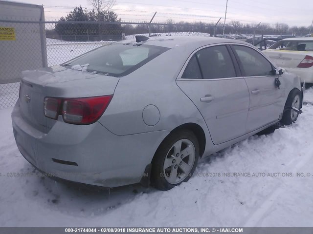 1G11B5SA7GF107418 - 2016 CHEVROLET MALIBU LIMITED LS SILVER photo 4