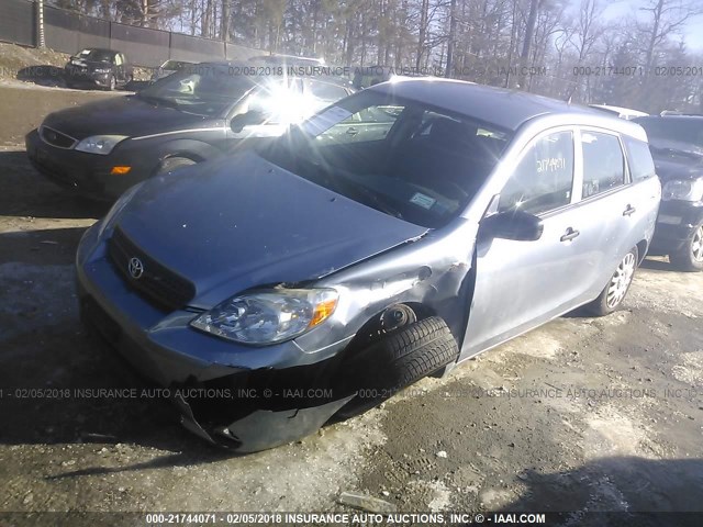 2T1KR32E68C700776 - 2008 TOYOTA COROLLA MATRIX XR Light Blue photo 2