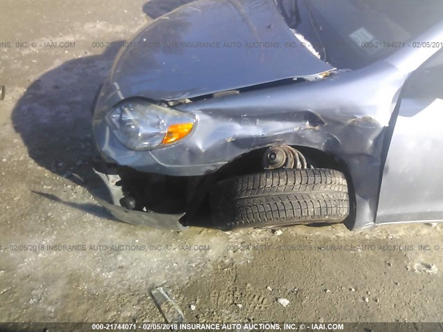 2T1KR32E68C700776 - 2008 TOYOTA COROLLA MATRIX XR Light Blue photo 6