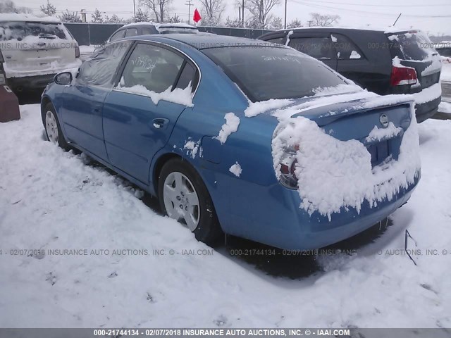 1N4AL11D63C108733 - 2003 NISSAN ALTIMA S/SL BLUE photo 3