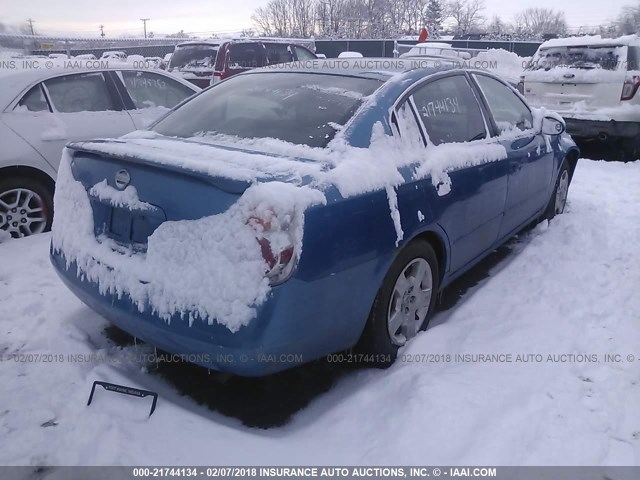 1N4AL11D63C108733 - 2003 NISSAN ALTIMA S/SL BLUE photo 4