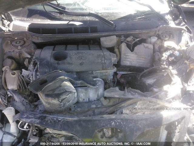 4T1BF3EK4BU739477 - 2011 TOYOTA CAMRY SE/LE/XLE BLACK photo 10