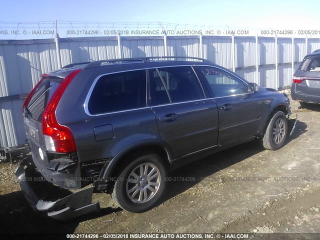 YV4CZ982381458695 - 2008 VOLVO XC90 3.2 GRAY photo 4