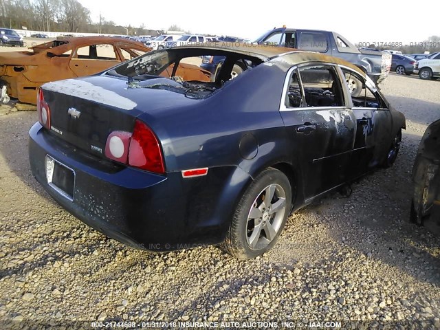 1G1ZC5EU8BF353814 - 2011 CHEVROLET MALIBU 1LT 黑色 照片 4