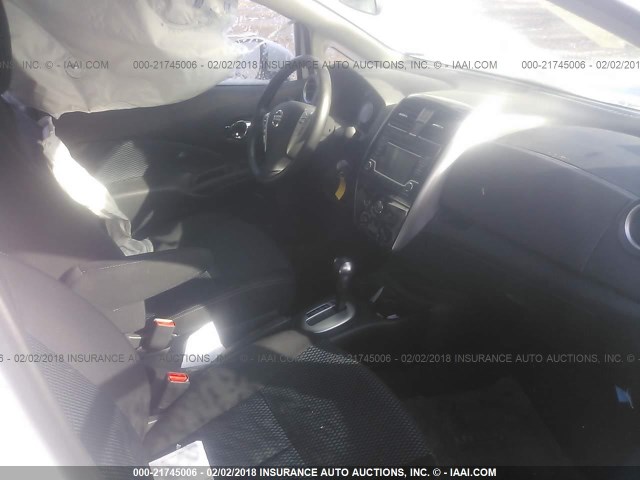 3N1CE2CP6GL372106 - 2016 NISSAN VERSA NOTE S/S PLUS/SV/SL/SR WHITE photo 5