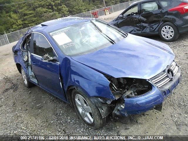 3VWRM71KX8M043738 - 2008 VOLKSWAGEN JETTA SE/SEL BLUE photo 1