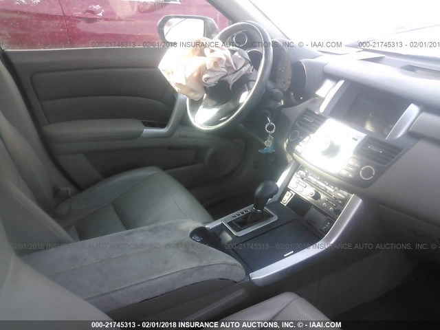 5J8TB18577A011189 - 2007 ACURA RDX TECHNOLOGY BLACK photo 5