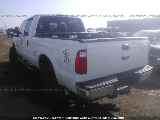 1FT7W2BT4GED26834 - 2016 FORD F250 SUPER DUTY WHITE photo 3