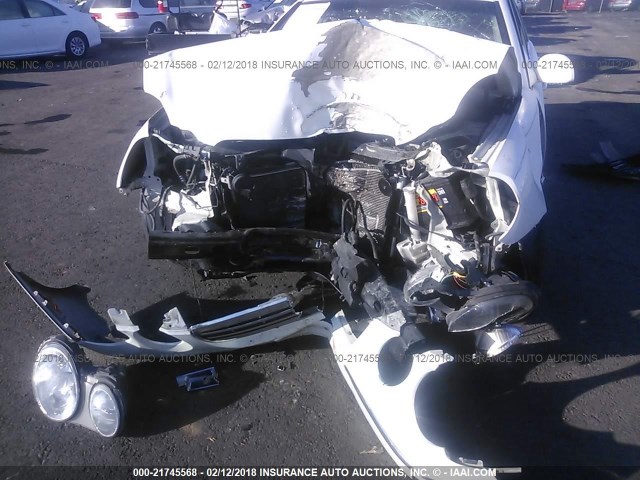 KNALD125685164249 - 2008 KIA AMANTI WHITE photo 6