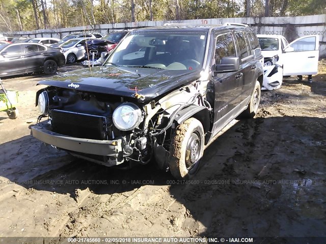 1C4NJPBB6GD678085 - 2016 JEEP PATRIOT SPORT BLACK photo 2