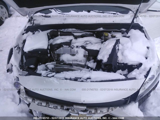 1G11C5SL1FF141710 - 2015 CHEVROLET MALIBU 1LT WHITE photo 10