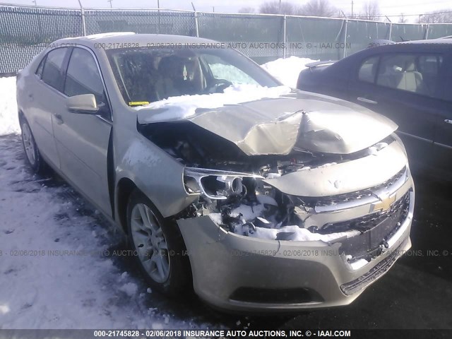 1G11C5SLXEF302344 - 2014 CHEVROLET MALIBU 1LT 棕色 照片 1