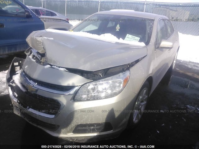 1G11C5SLXEF302344 - 2014 CHEVROLET MALIBU 1LT 棕色 照片 2