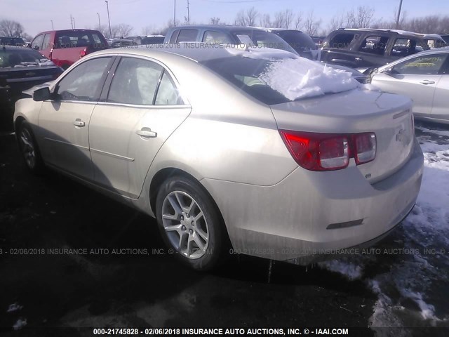 1G11C5SLXEF302344 - 2014 CHEVROLET MALIBU 1LT 棕色 照片 3