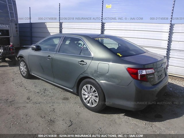 4T1BF1FK3CU527433 - 2012 TOYOTA CAMRY SE/LE/XLE 绿色 照片 3