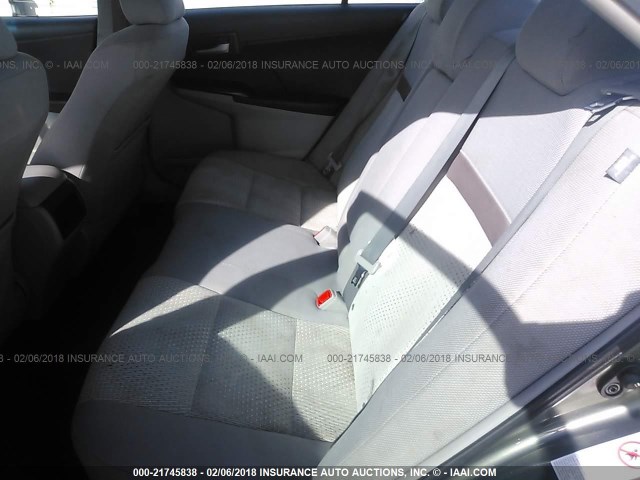 4T1BF1FK3CU527433 - 2012 TOYOTA CAMRY SE/LE/XLE 绿色 照片 8