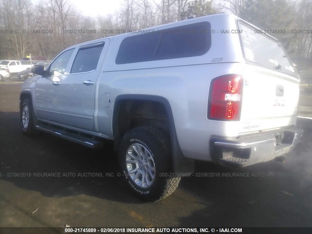 3GTU2MEC2GG111774 - 2016 GMC SIERRA K1500 SLE SILVER photo 3