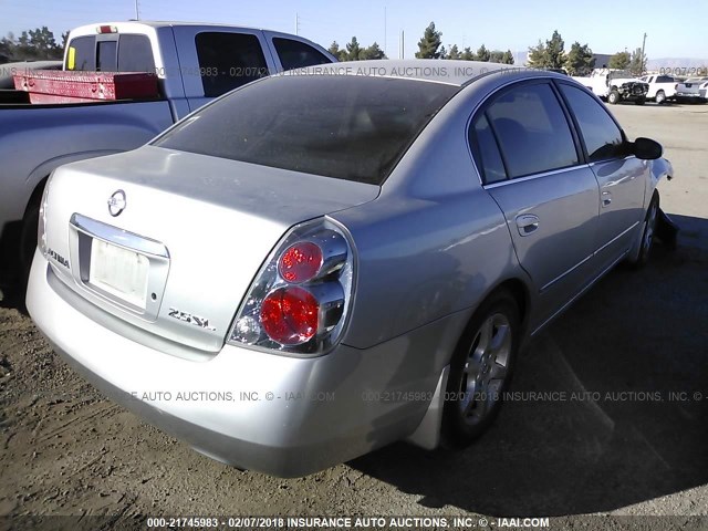 1N4AL11DX5N447485 - 2005 NISSAN ALTIMA S/SL SILVER photo 4