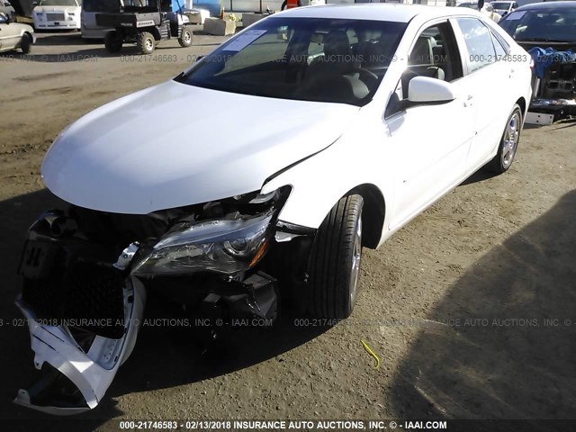 4T1BF1FK0HU435249 - 2017 TOYOTA CAMRY LE/XLE/SE/XSE Blanc photo 2