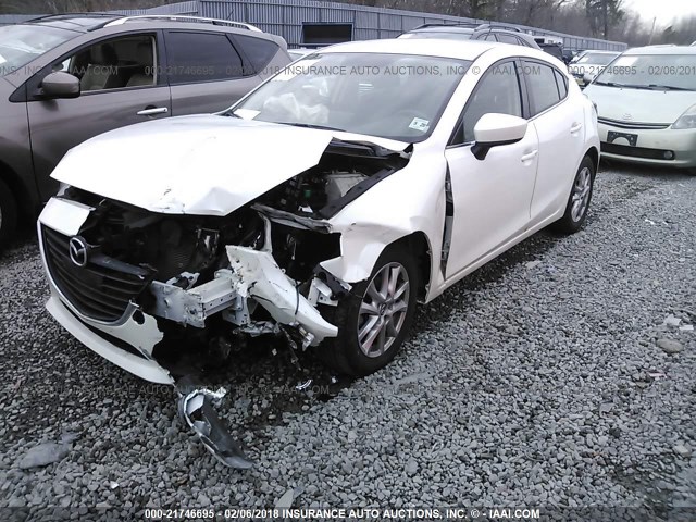 3MZBM1L73FM183196 - 2015 MAZDA 3 TOURING WHITE photo 2