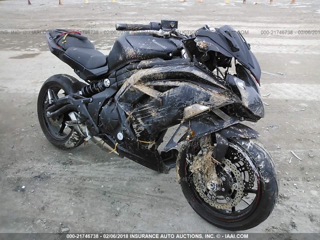 JKAEXEE19GDA22613 - 2016 KAWASAKI EX650 E BLACK photo 1