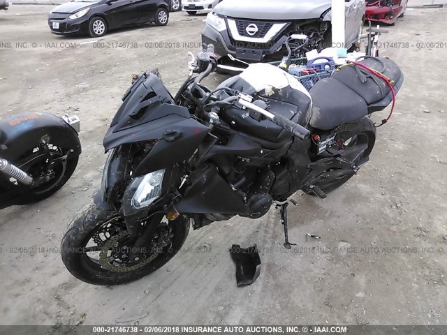 JKAEXEE19GDA22613 - 2016 KAWASAKI EX650 E BLACK photo 2