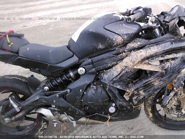 JKAEXEE19GDA22613 - 2016 KAWASAKI EX650 E BLACK photo 8