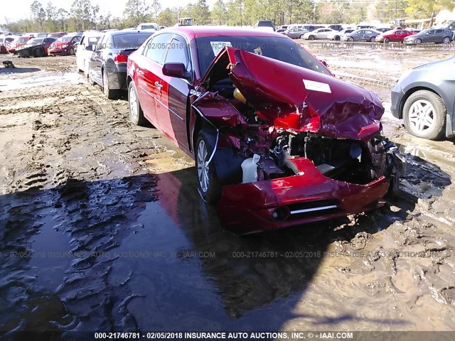 1G4HJ5EM3BU112291 - 2011 BUICK LUCERNE CXL RED photo 1